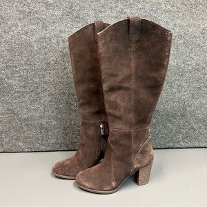Koolaburra by UGG Suede Tall Shaft Elinda Boots- Women’s Size 5.5